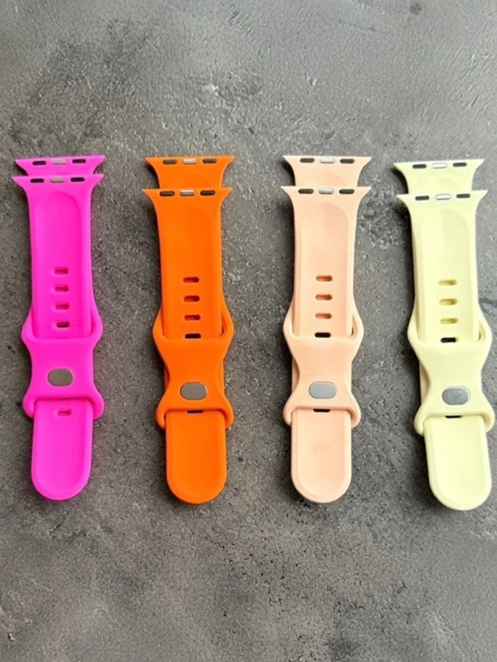 Apple Watch Sport Band Set – Sunset Sorbet Bundle – Silicone 38/40/41mm NWOT